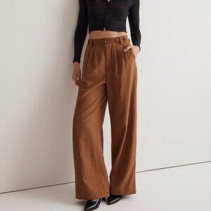 NWT Madewell Harlow Wide Leg Pants - 0